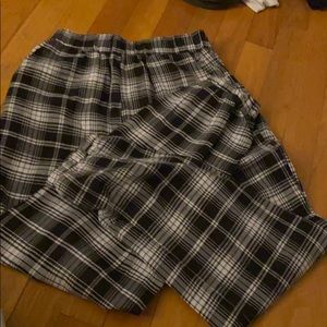 Plaid Pants